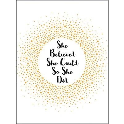 Afbeelding van She Believed Could So Did