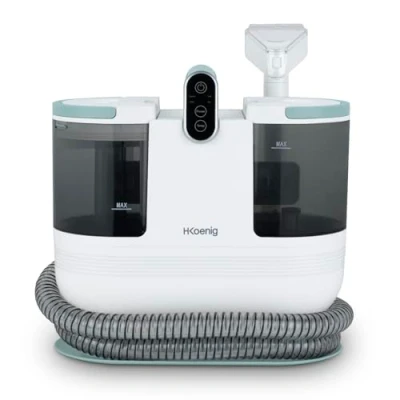 Image de Nettoyeur Textile Hkoenig TWT88 1200 W Blanc Bleu