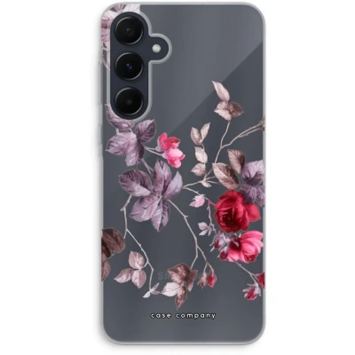 Afbeelding van Case Company® hoesje geschikt voor Samsung Galaxy A55 Mooie bloemen Soft Cover Telefoonhoesje Bescherming aan alle Kanten en Schermrand