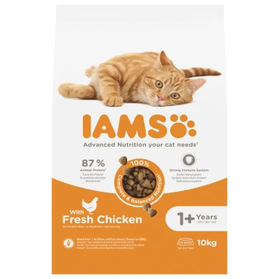 Afbeelding van Iams Cat Adult Kip Kattenvoer 10 kg