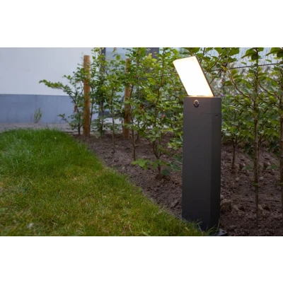 Afbeelding van LUTEC Pano LED Tuinpaal Donkergrijs