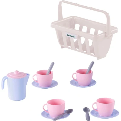 Afbeelding van Cavallino Servies in Mand Roze, 15dlg.