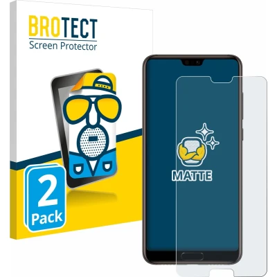Afbeelding van BROTECT Screenprotector voor Huawei P20 Folie Beschermfolie matte (2 Stuks)