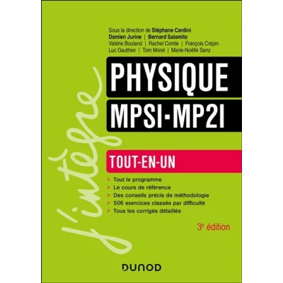 Image de Physique tout en un MPSI MP2I