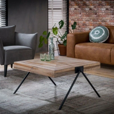 Afbeelding van Nora salontafel teak 80x80 cm