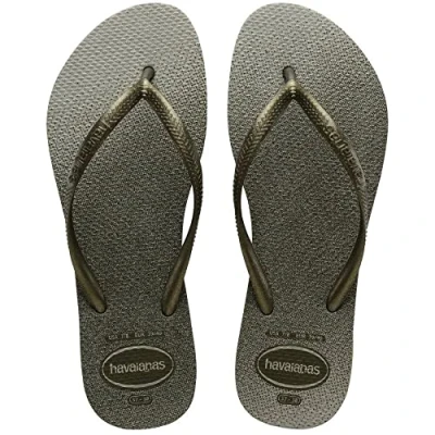 Afbeelding van Havaianas Slim Glitter Palette, uniseks, Groen