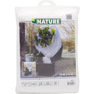 Afbeelding van Nature Winterhoes 30 g/m² 4x6 m wit