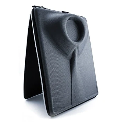 Afbeelding van Reisetui met harde hoes voor overhemden dubbelzijdige opvouwbare pad. De ENIGE echt kreukvrij/kreukvrij inpakken. Een zeer elegant cadeau, zakelijke accessoire, wit, Modern