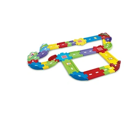 Afbeelding van Vtech Toet Auto&#039;s Wegdelen Deluxe Speelset Voor Auto Speelfiguren Interactief Speelgoed Cadeau Vanaf 1 tot 4 Jaar