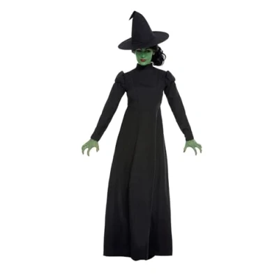 Afbeelding van SMIFFY&#039;S Zwarte klassieke film heks outfit voor vrouwen S