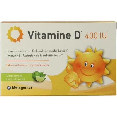 Afbeelding van Metagenics Vitamine D 400 IU Tabletten