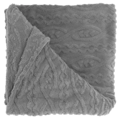 Afbeelding van Unique Living Plaid Pleun Dark Grey 150x200cm