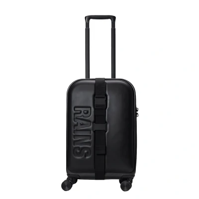Afbeelding van Rains Texel Cabin Trolley W3 black Harde Koffer