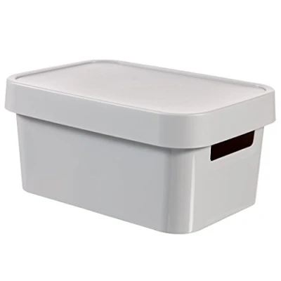 Afbeelding van Opbergbox met deksel Curver Infinity 4.5L grijs