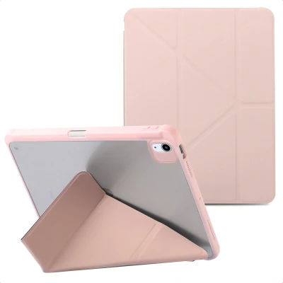 Afbeelding van imoshion Tablet Hoes Geschikt voor iPad Air 11 inch (2024) M2 Origami bookcase 2.0 Roze /Roze