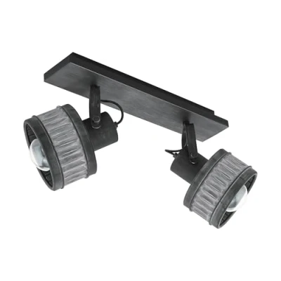 Afbeelding van EGLO Turrock Wandlamp/Plafondlamp E27 47,5 cm Grijs