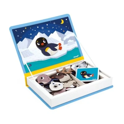Image de Jeu éducatif Janod Magnéti&#039;book Animaux polaires