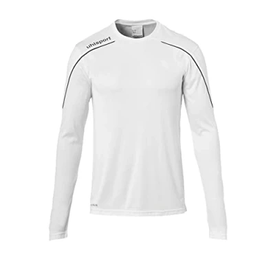 Afbeelding van Uhlsport Stream 22 Voetbalshirt Lange Mouw Heren Wit / Zwart Maat: 3XL