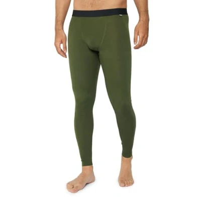 Afbeelding van Danish Endurance Merino Thermal Pants Onderbroek, Heren, Maat: Small, Green