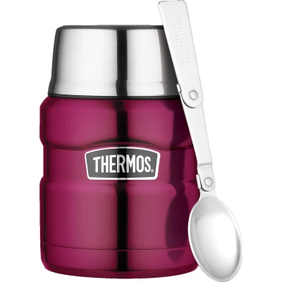Afbeelding van Thermos Voedseldrager King Framboos 450 ml