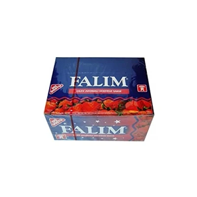 Image de Falim Boîte de 100 chewing gum avec arôme fraise