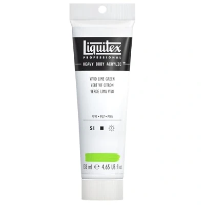 Afbeelding van Liquitex 4417740 Professional Heavy Body acrylverf in kunstenaarskwaliteit met uitstekende lichtbestendigheid van boterachtige consistentie, tube 138 ml, limoengroen