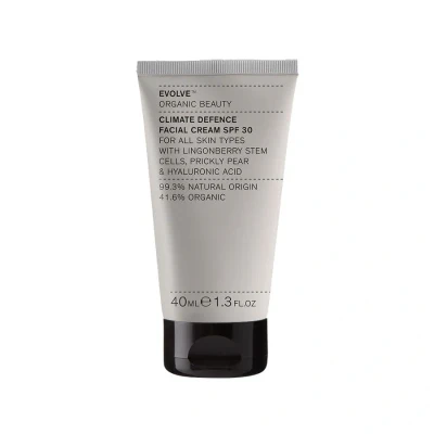 Afbeelding van Evolve Organic Beauty Climate Defence Facial Cream SPF30 40ml Dagcrème 40 ml