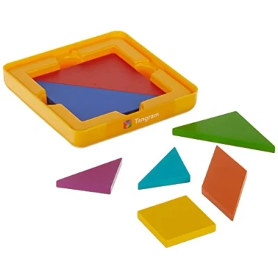 Afbeelding van Osmo Genius Tangram Leeftijd: 6 10 jaar Leerspel Visuele puzzels oplossen (+500), ruimtelijk redeneren Voor iPad of Fire tablet (Base vereist, niet inbegrepen)