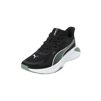 Afbeelding van Puma PWR Hybrid TR Unisex Trainingsschoen, Maat: 47, Black/green moon/white Textiel/ synthetisch