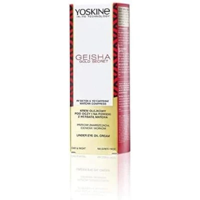 Afbeelding van Yoskine Geisha Gold Secret Oil Oogcrème anti rimpel, 15ml