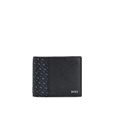 Afbeelding van BOSS ZAIR S Trifold Portemonnee, Heren, Maat: one Size, Black