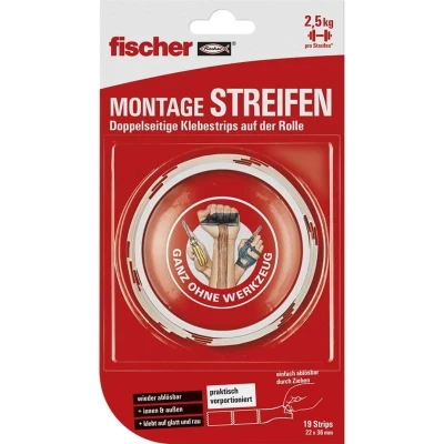 Afbeelding van Fischer 545956 Dubbelzijdige kleefpads 19 stuk(s)