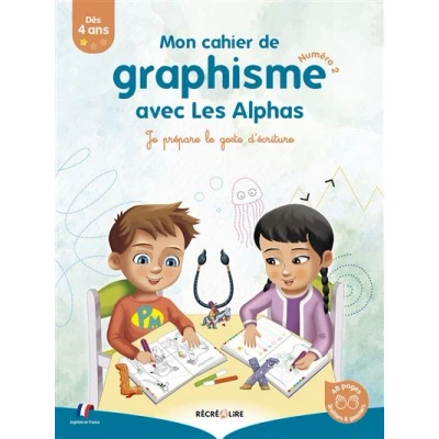 Image de Cahier de graphisme 2 avec les alphas