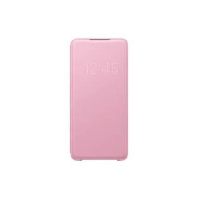 Afbeelding van Samsung Galaxy S20 Plus hoesje origineel (Booktype, LED View Cover, Roze)