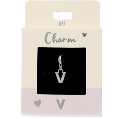 Afbeelding van Depesche Hanger &quot;Express yourself&quot; design 037 Letter V