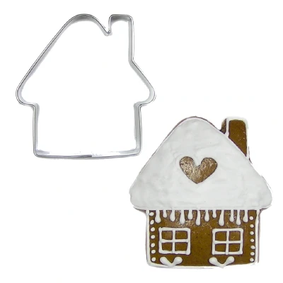 Afbeelding van BrandNewCake Uitsteker Huis RVS 5cm