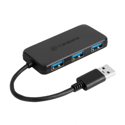 Afbeelding van Transcend TS HUB2K USB 3.2 Gen 1 hub Zwart