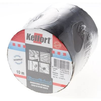 Afbeelding van Kelfort Bitumenkimband loodkleurig 10 meter x 150mm