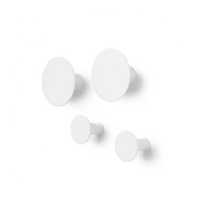 Image de Blomus Ponto Patère 4 pcs. Lily White