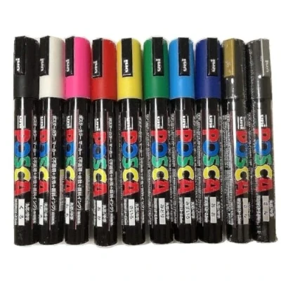 Afbeelding van Posca Colouring PC 5M Marker, 10 stuks