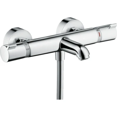 Afbeelding van Hansgrohe Ecostat Comfort badkraan thermostatisch met omstel en koppelingen chroom