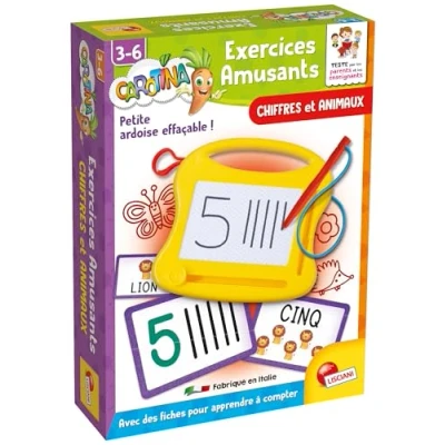 Image de Calculs Mini ardoise magique CAROTINA Apprentissage des chiffres