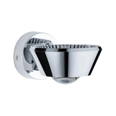 Afbeelding van Paulmann Sabik 70947 LED wandlamp voor badkamer 9 W Warmwit Chroom (glanzend)