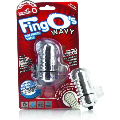 Afbeelding van The Screaming O FingO Wavy Vibrator