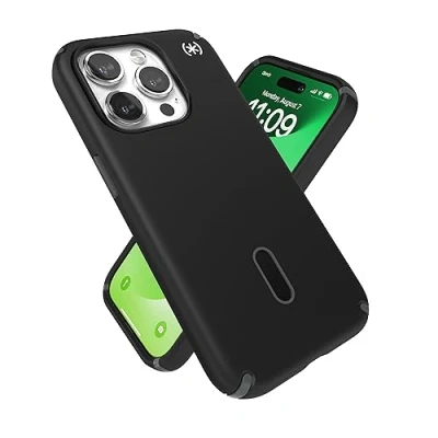 Afbeelding van Speck, Presidio2 Pro Click Lock hoesje Geschikt voor Apple iPhone 15 Pro, Zwart