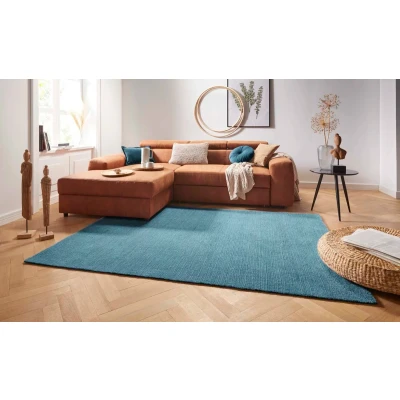 Afbeelding van Vloerkleed Supersoft 80x150cm Blauw 123vloerkleed.nl is de online webshop voor vloerkleden en woonaccessoires.
