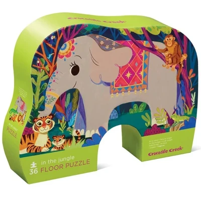 Afbeelding van Crocodile creek vloerpuzzel in de jungle 36st