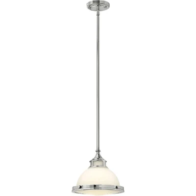 Afbeelding van Hinkley LED Pendelarmatuur Amelia 1X E27 Max 60W Dimbaar Chrome