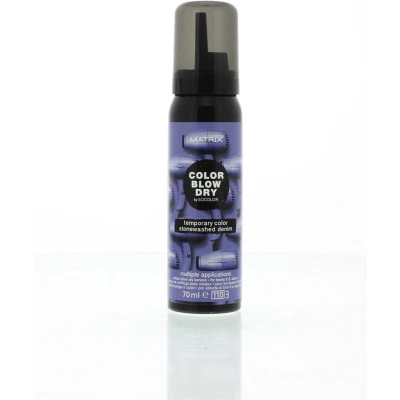 Afbeelding van Matrix Color Blow Dry Stonewash Denim 70ml Haibu by Kapperskorting.com