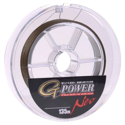 Afbeelding van Gamakatsu G Power Premium Braid Mosgroen 0.16mm 135m